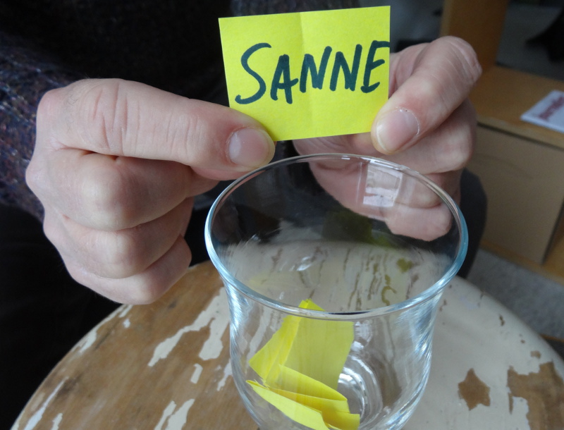 Verlosung Neujahrssingen Sanne