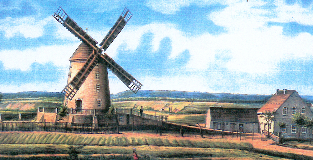 Mühlen Pieschen Windmühle HG Leisniger Platz 1