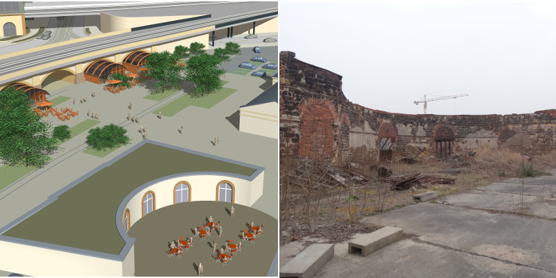 Lokschuppen Leipziger Bahnhof