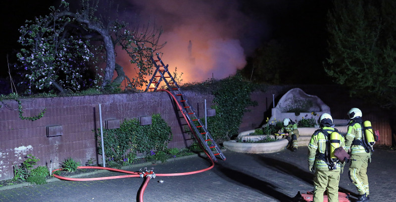 Feuer Kleingarten Rehefelder Str 63