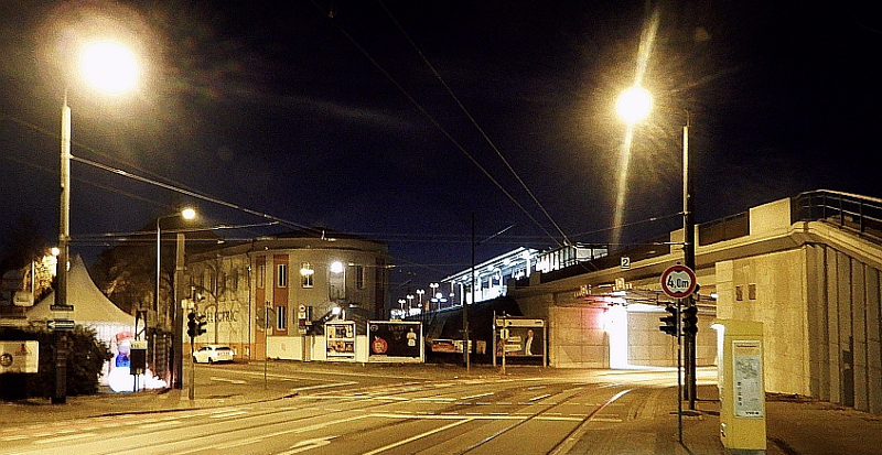 Schiefe Brücke Geblerstraße