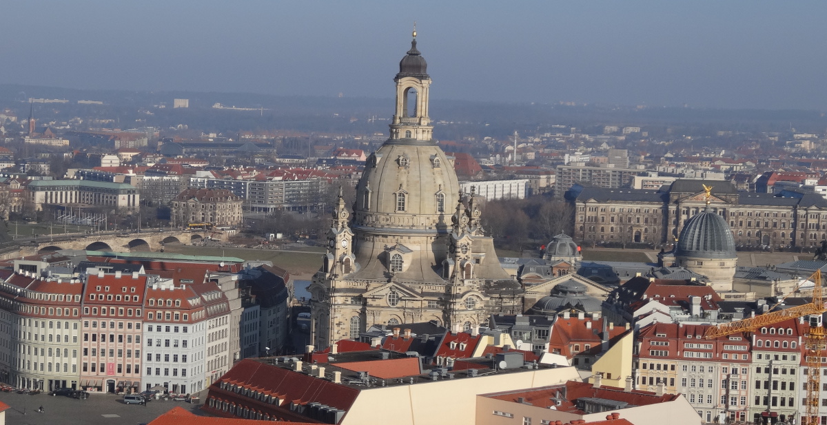 frauenkirche vom rathausturm