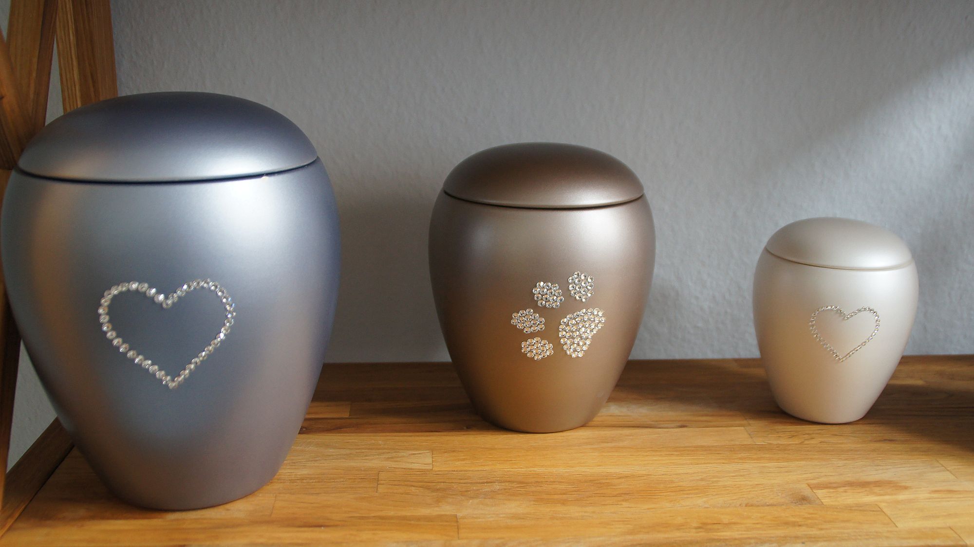 Schmuckurnen für die Wohnung
