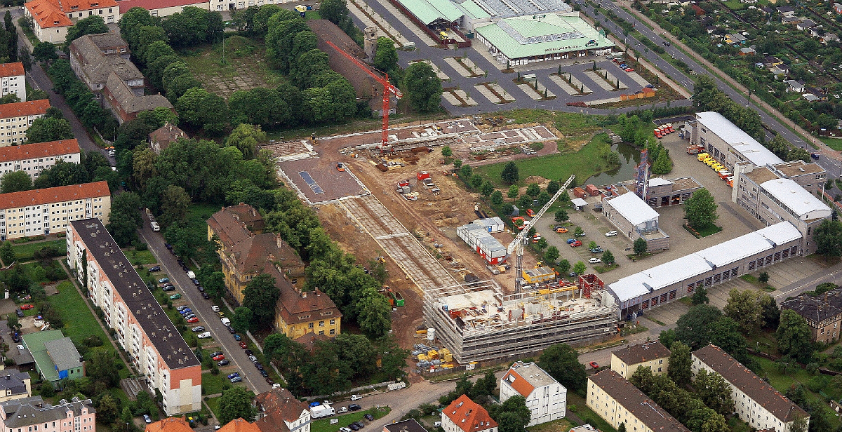 Klingerstrasse Luftbild Haschenz 2009