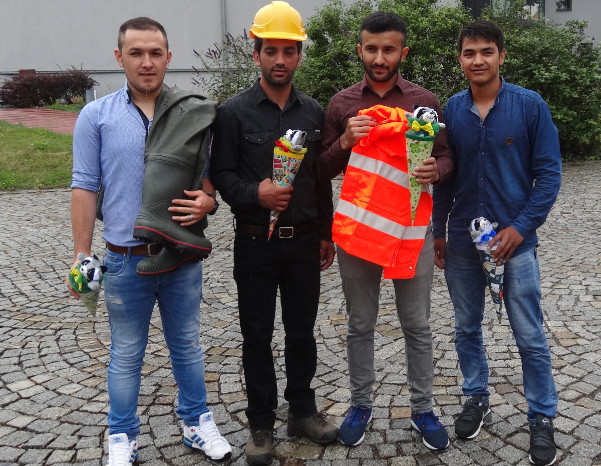 Stadtentwässerung Azubis