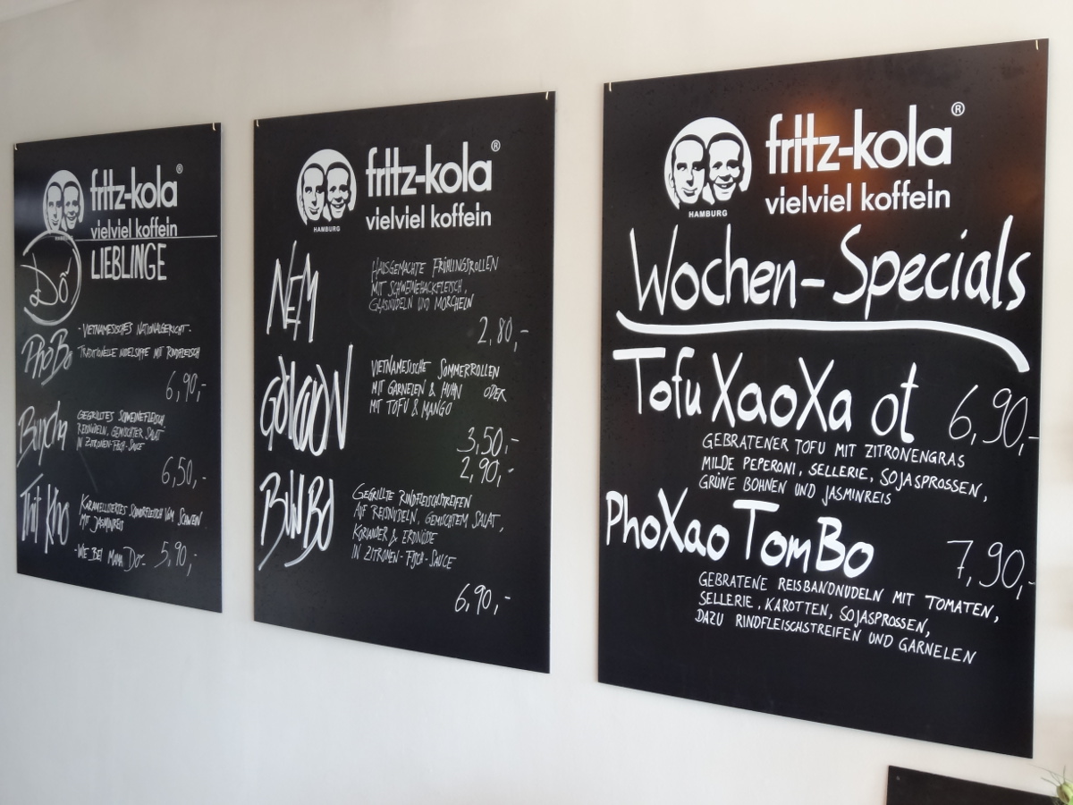 Vietnam Street Food karte