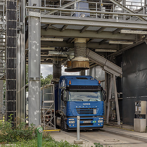 klärwerke Schlammverladung