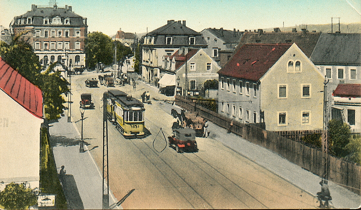 Mickten Leipziger Straße 240-246 um 1925