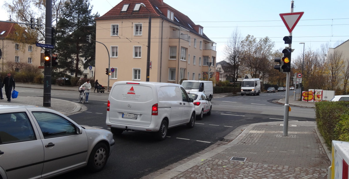 Leipziger Straße Peschelstr Am Trauchauer Bahnhof