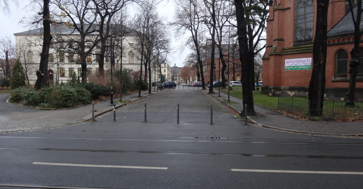 Parken in Pieschen markusplatz