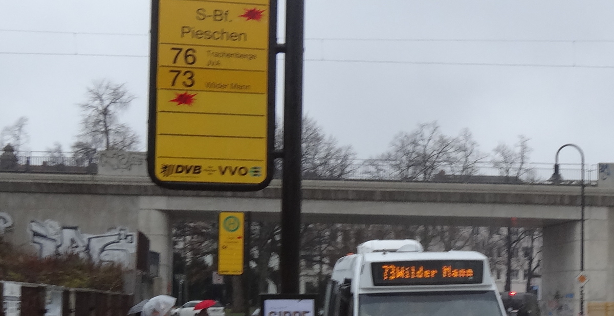 Linie 73 Döbelner Straße Test