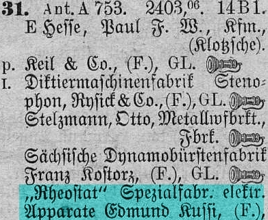 Cruse Adressverzeichnis