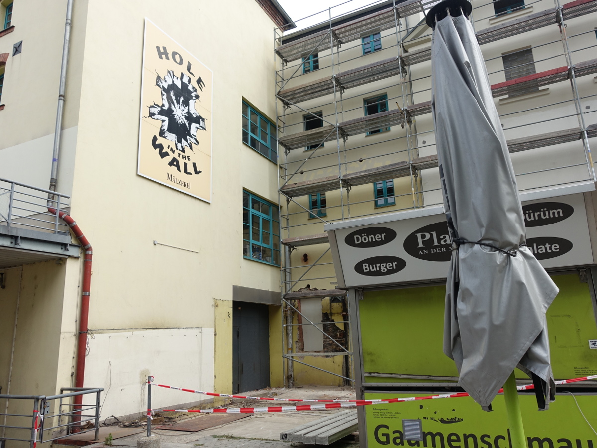 Alte Mälzerei lagerbox eingang