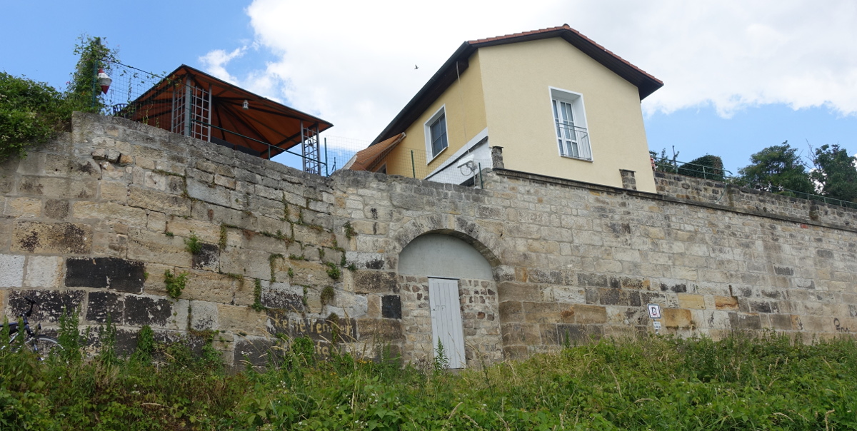 Übigau Zinggstraße Tuer