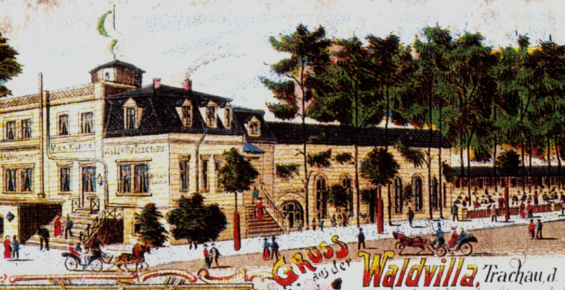 Brendler Waldvilla Ansichtskarte 1900