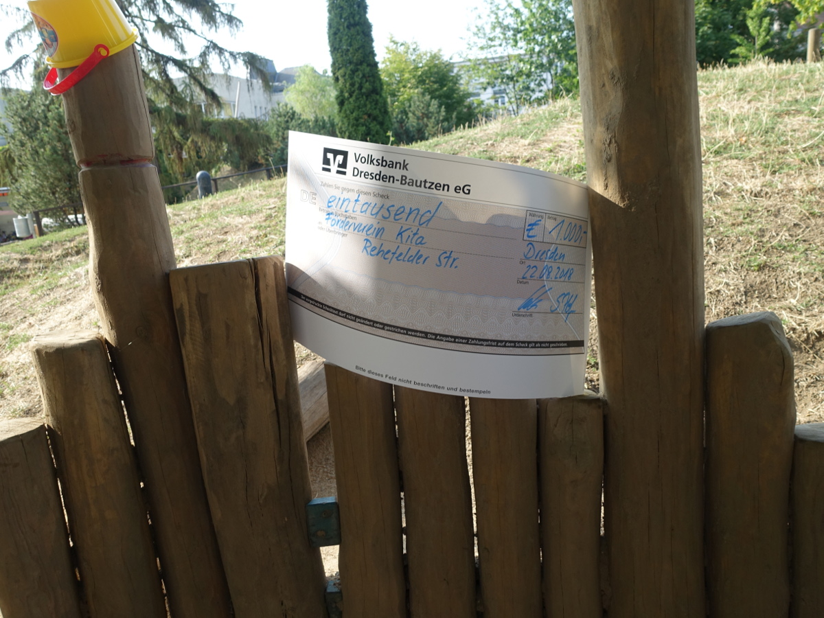 Kita Rehefelder Straße scheck