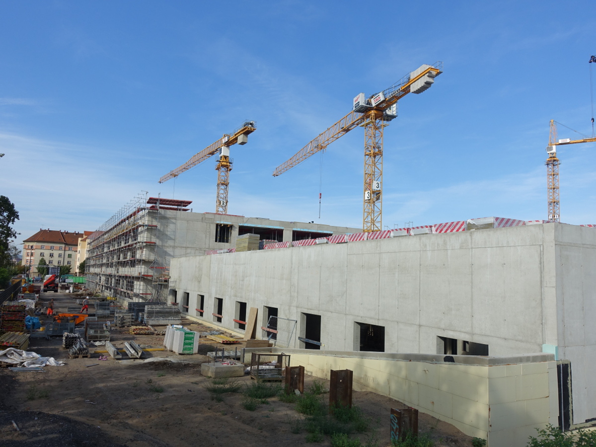 Gymnasium Pieschen rohbau