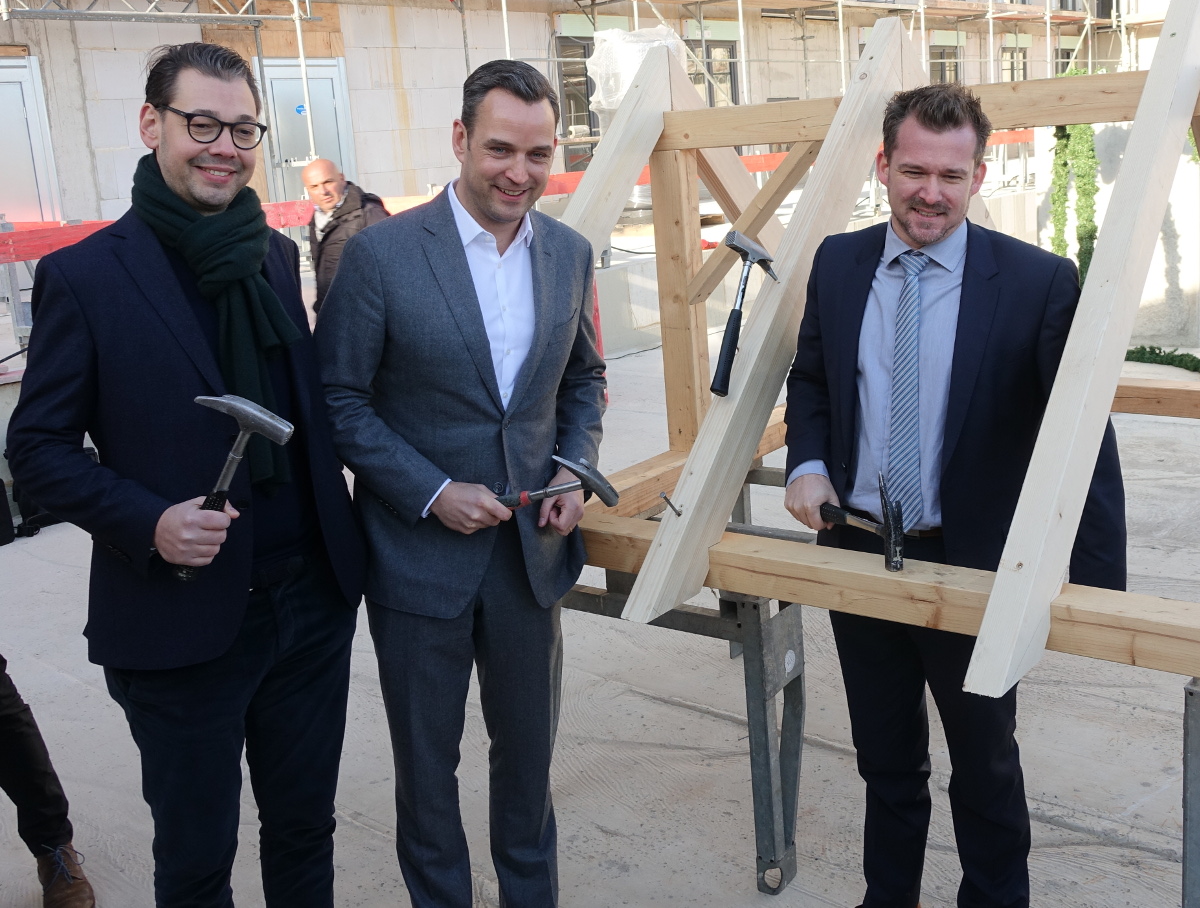 Richtfest Bauherren Nagel