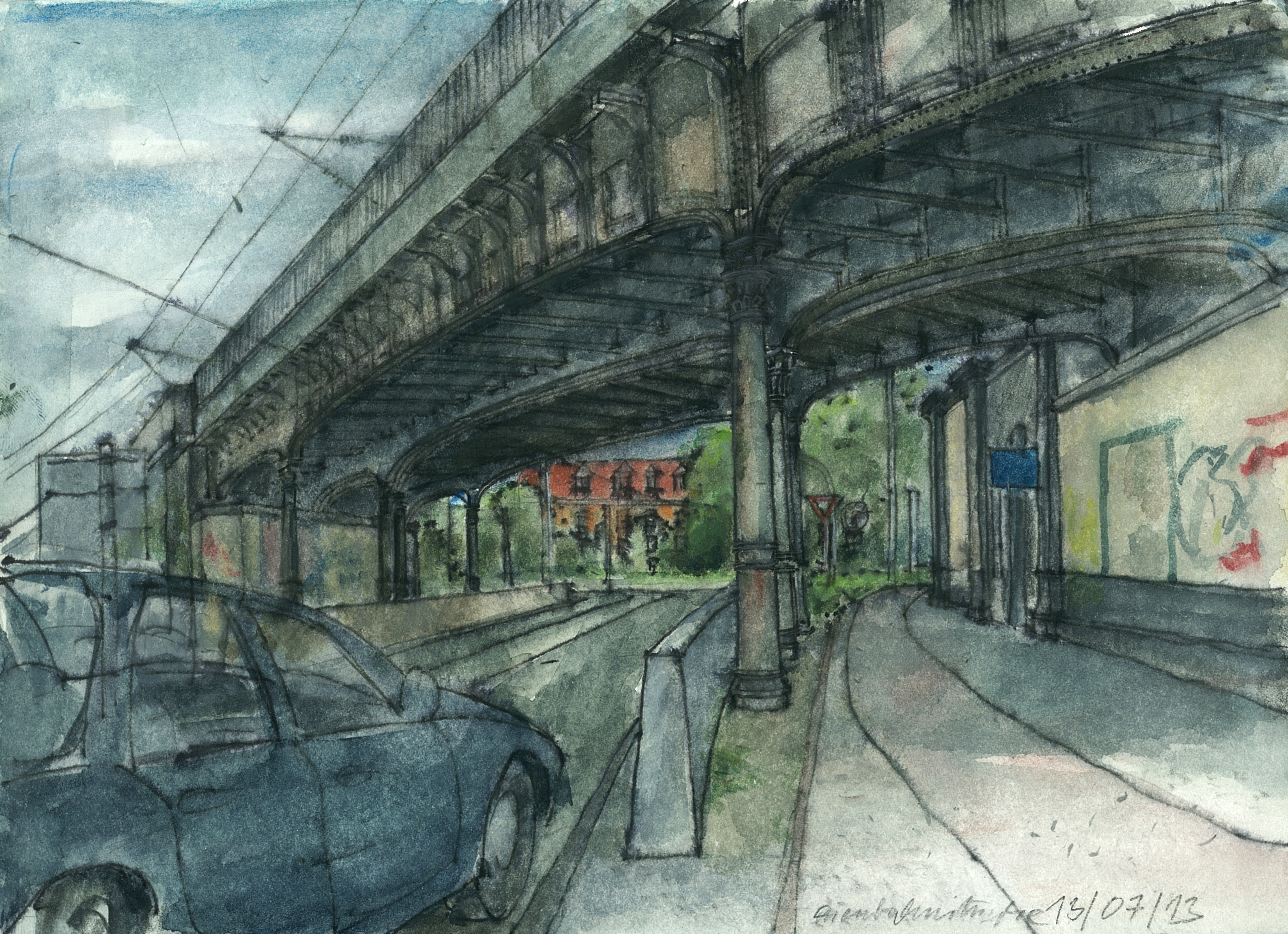 Eisenbahnstrasse Brücke