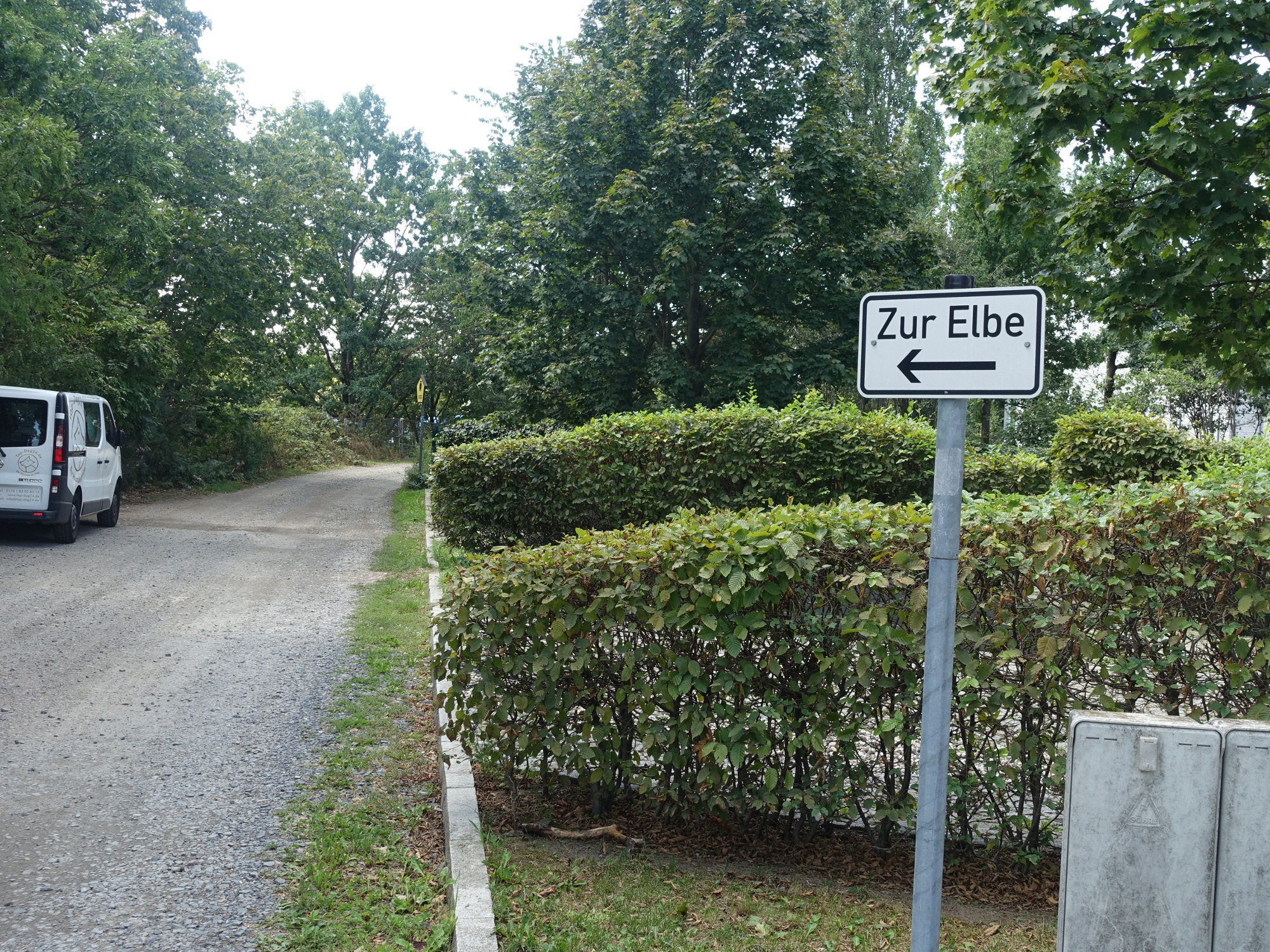 Elberadweg Scharfenberger Straße