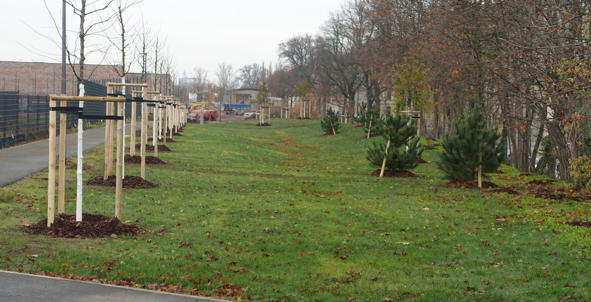 Gehestraße Grünzug