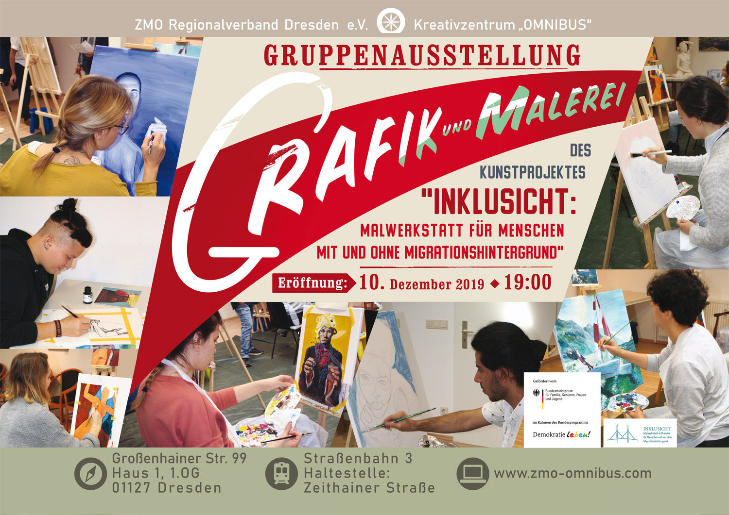 omnibus kunstprojekt inklusicht