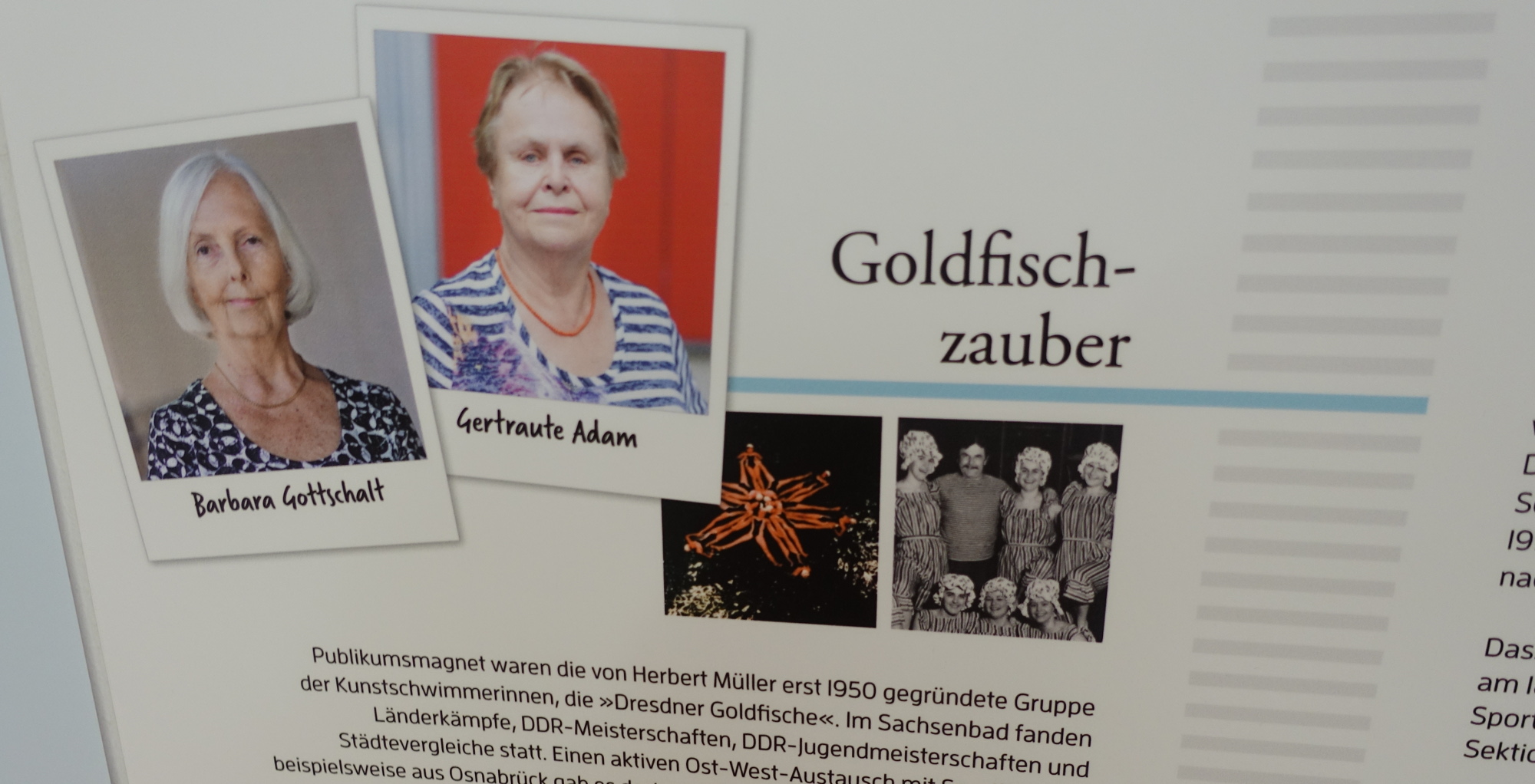 Sachsenbad Zeitzeugen Ausstellung