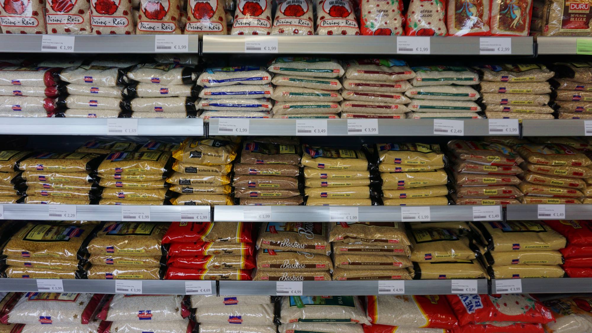 Reis gibt's in allen denkbaren Ausführungen und Formaten. 