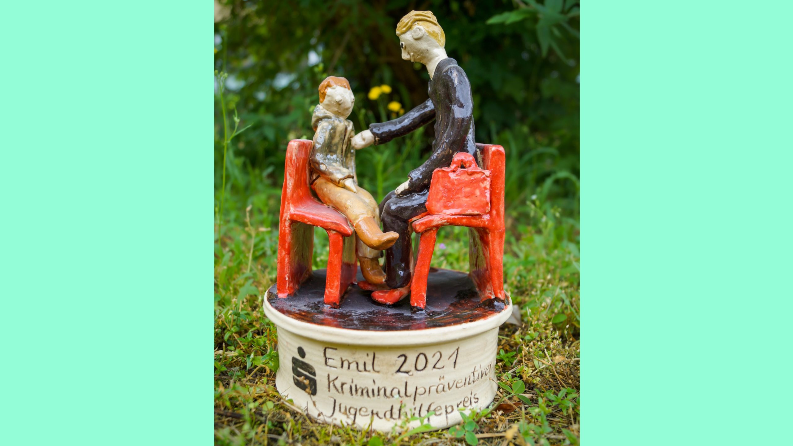 Die Emil-Figur wurde an der JugendKunsthochschule gefertigt - Foto: Christin Zöller, JGH Dresden