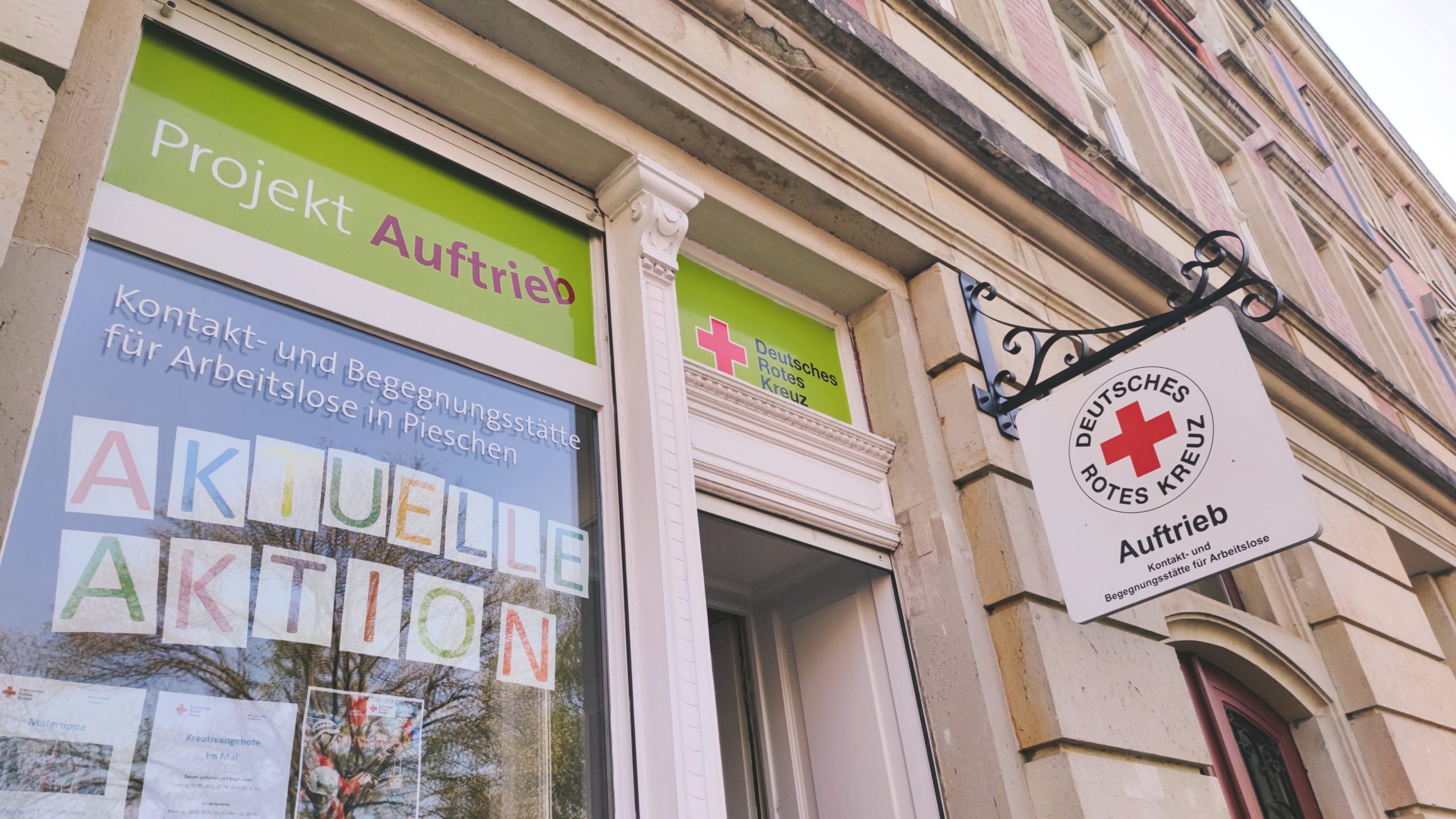 Kontakt- und Begegnungsstätte Auftrieb in der Rehefelder Straße 16 - Foto: Maren Kaster