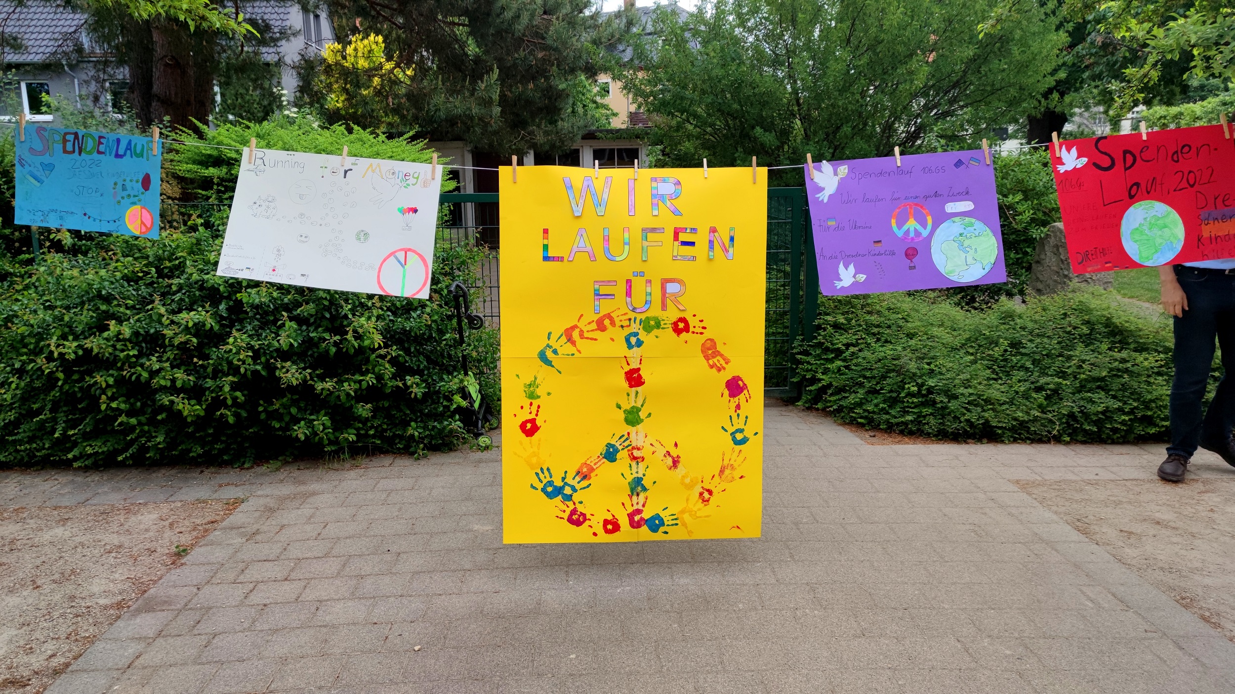 Spendenlauf der 106. Grundschule - Foto: Maren Kaster