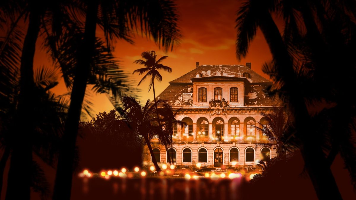 Schloss Übigau als Karibikhotel - Foto: Comödie Dresden/Amac Garbe