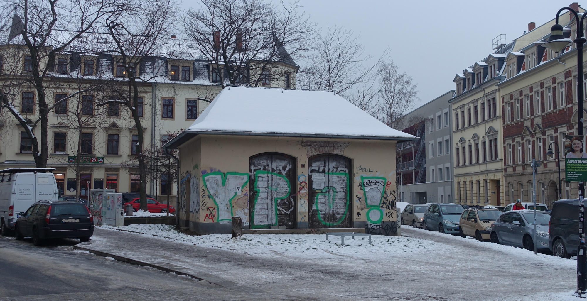 Winterlicher Konkordienplatz - Foto: Archiv/W. Schenk