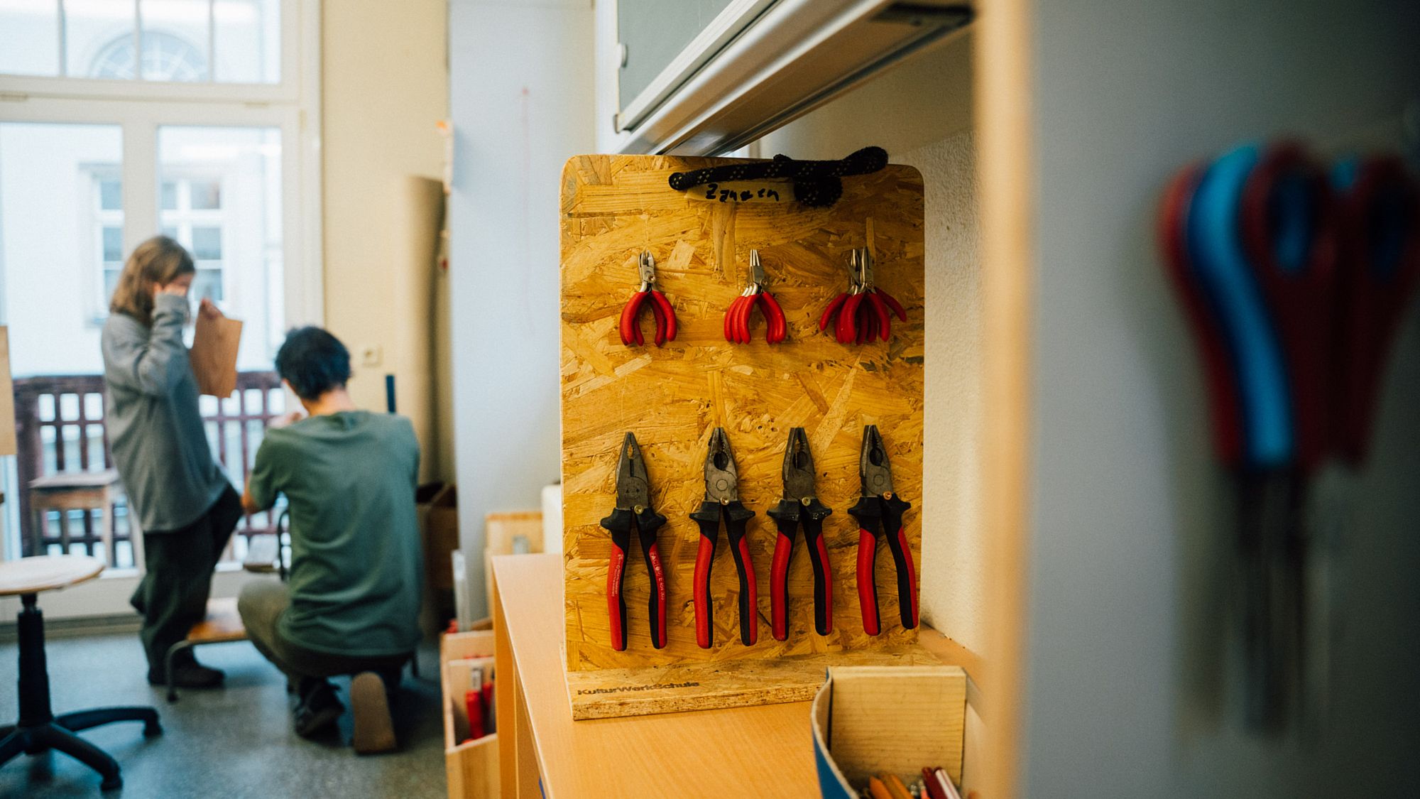 Zum Tag der offenen Tür kann man auch einen Blick in die Werkstatt der Kulturwerkschule werfen. Foto: Kulturwerkschule