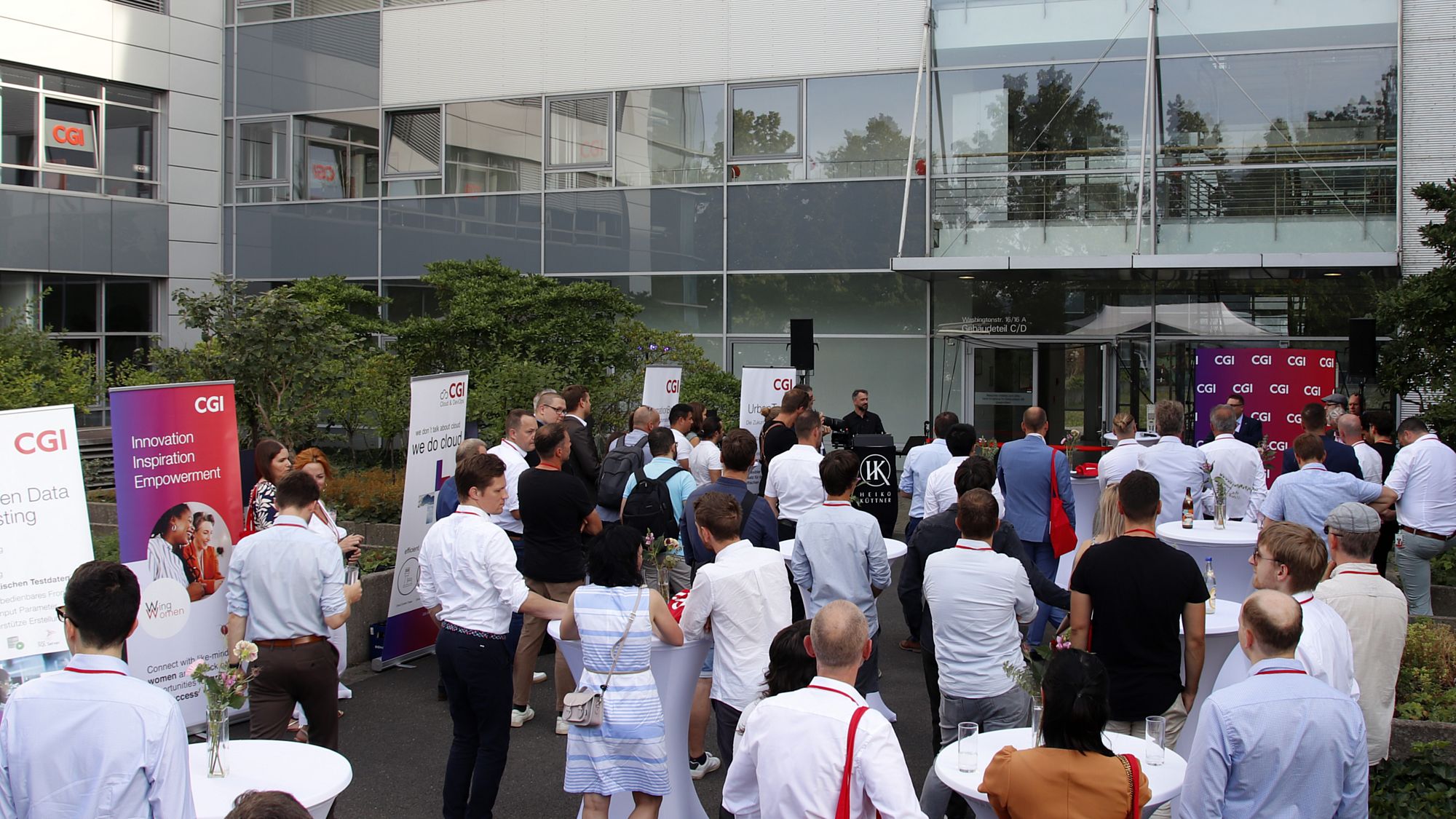 Eröffnung des neuen Standortes. Foto: J. Frintert