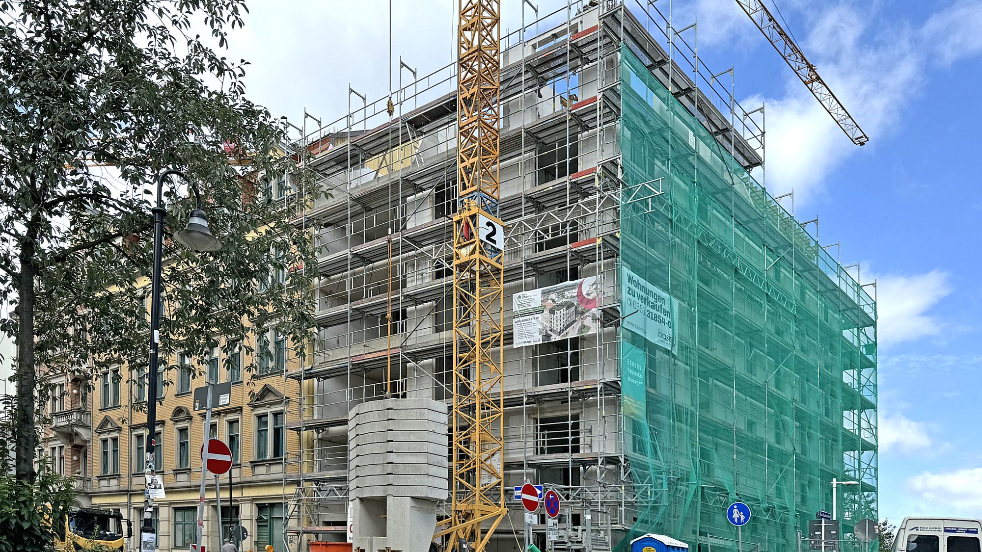 Richtfest und Offene Baustelle an der Moritzburger Straße - Foto: PR