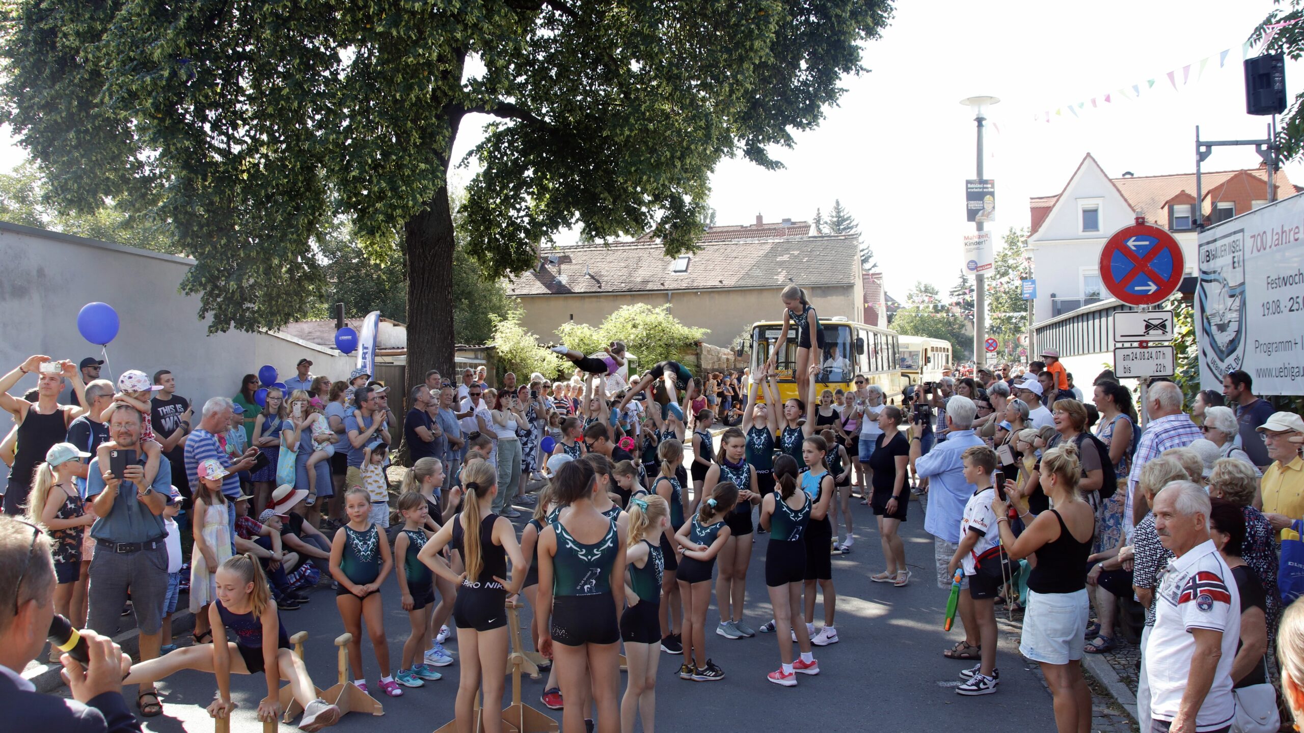 Die Nachwuchsturner erhielten reichlich Beifall.
