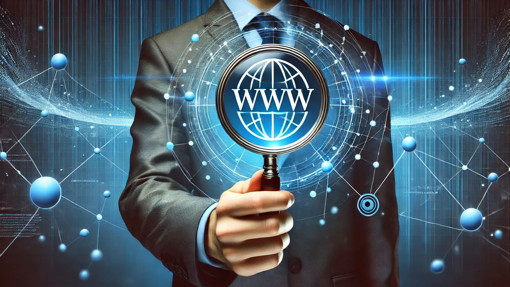 Wie man im Internet gefunden wird. Foto: KI