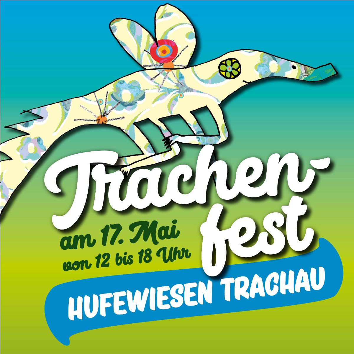 Trachenfest auf den Hufewiesen.
