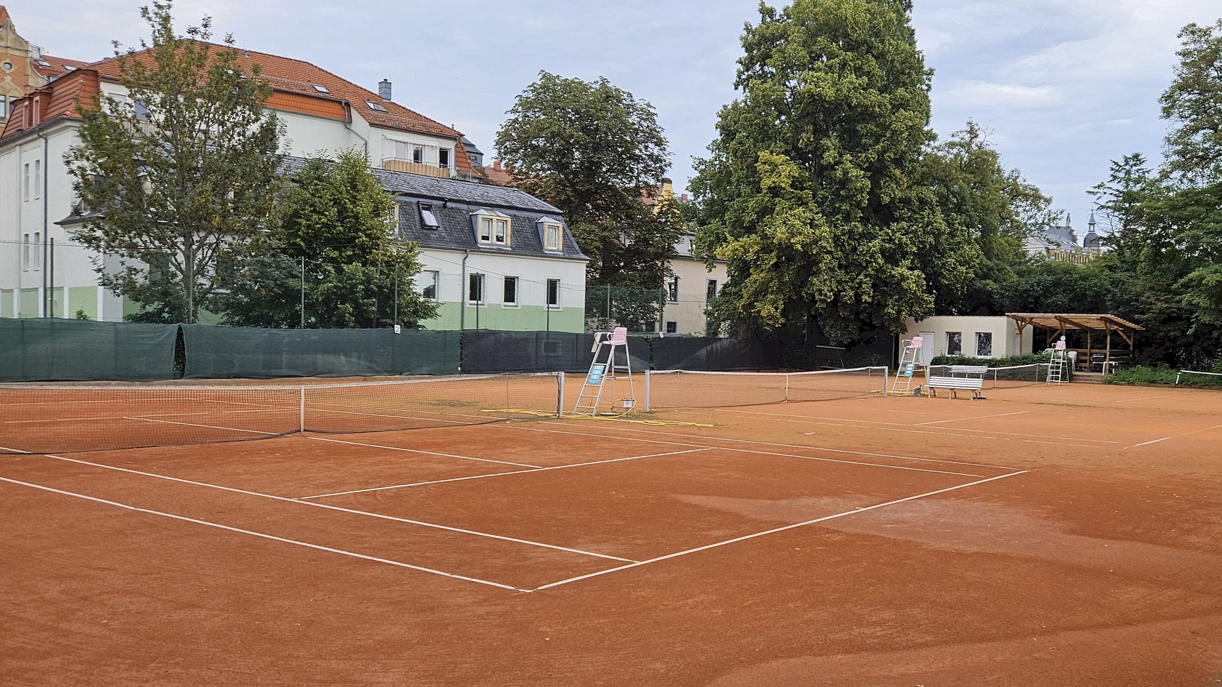 Beim TSV Rotation wird auch Tennis gespielt. Foto: J. Frintert