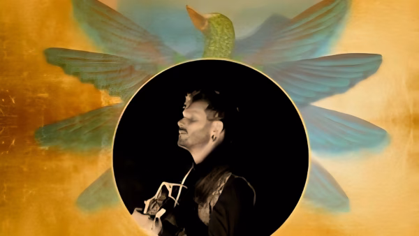 "Música Medicina - Musik als Medizin" - erfahrbar durch Singe-Songwriter Jan Koppelin im St. Annen Werksalon. Foto: Jan Koppelin/St. Annen Werksalon