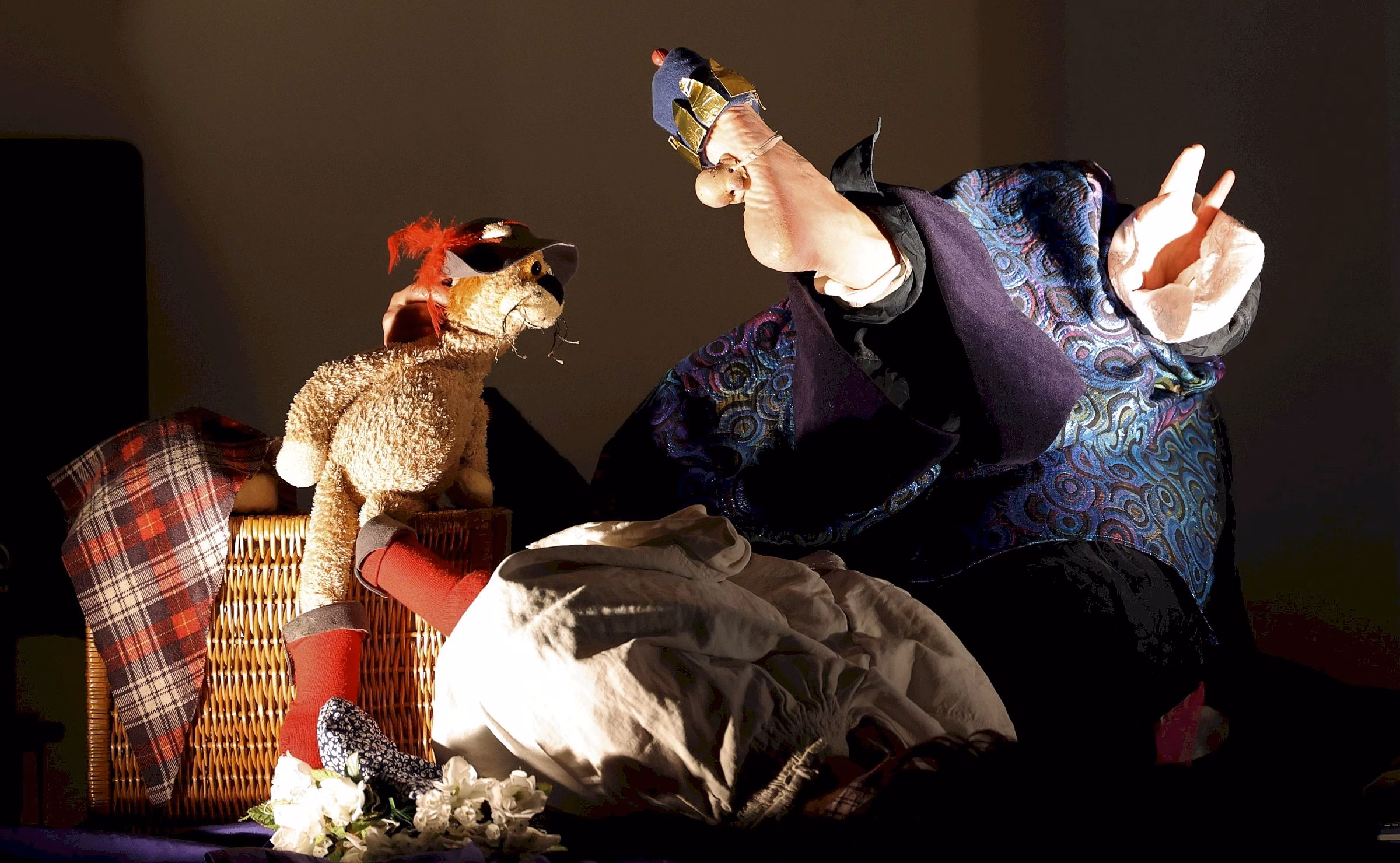 Szene aus "Der gestiefelte Kater" - Foto: PR/August-Theater