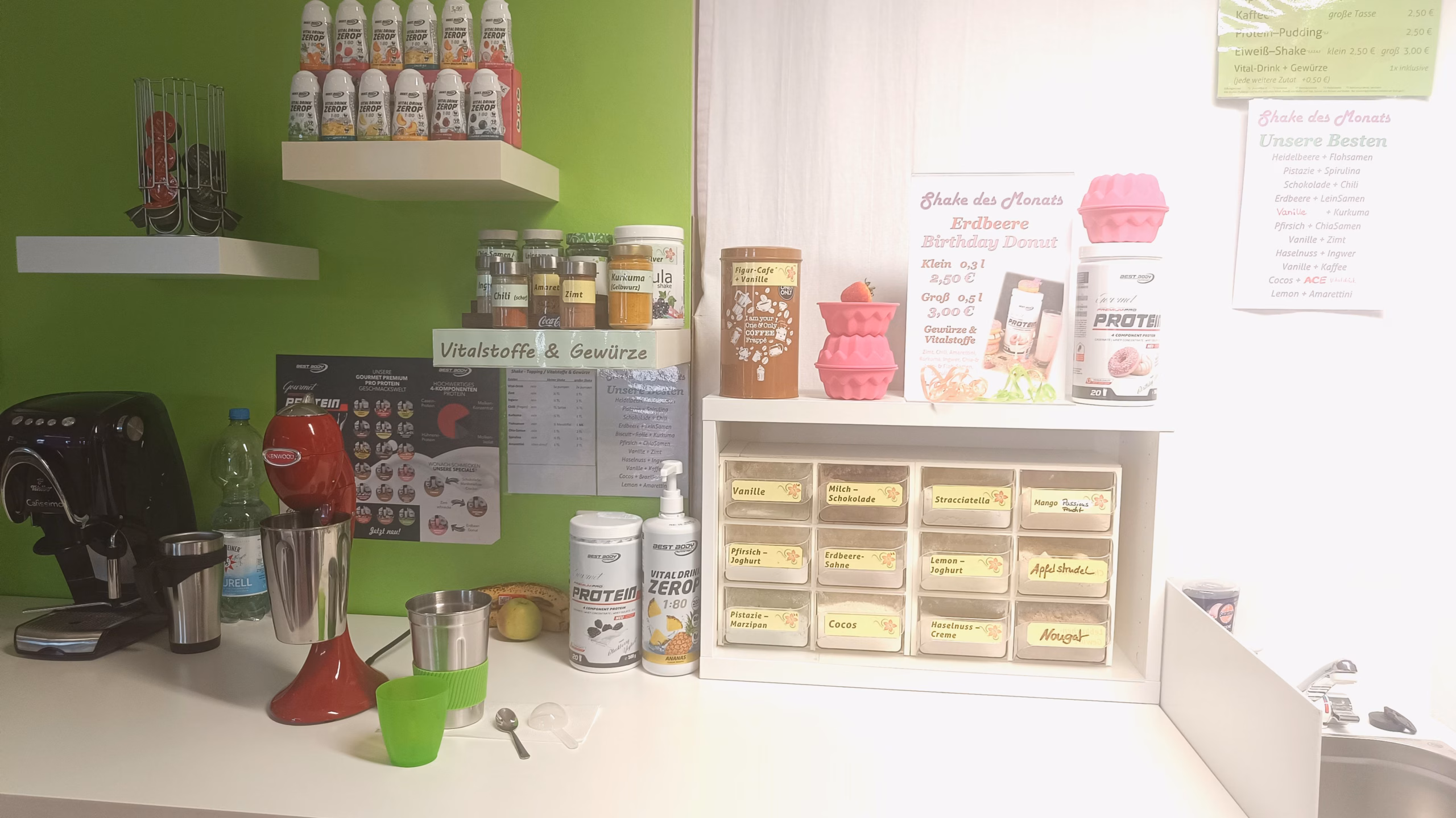 Als zertifizierte Trainerin im Sport- und Ernährungsbereich bietet Janet Rieger auch individuelle Ernährungsberatung an.