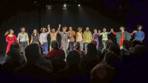 Die Auftaktshow des Pantomimefestivals war ausverkauft. Foto: Ulrich van Stipriaan