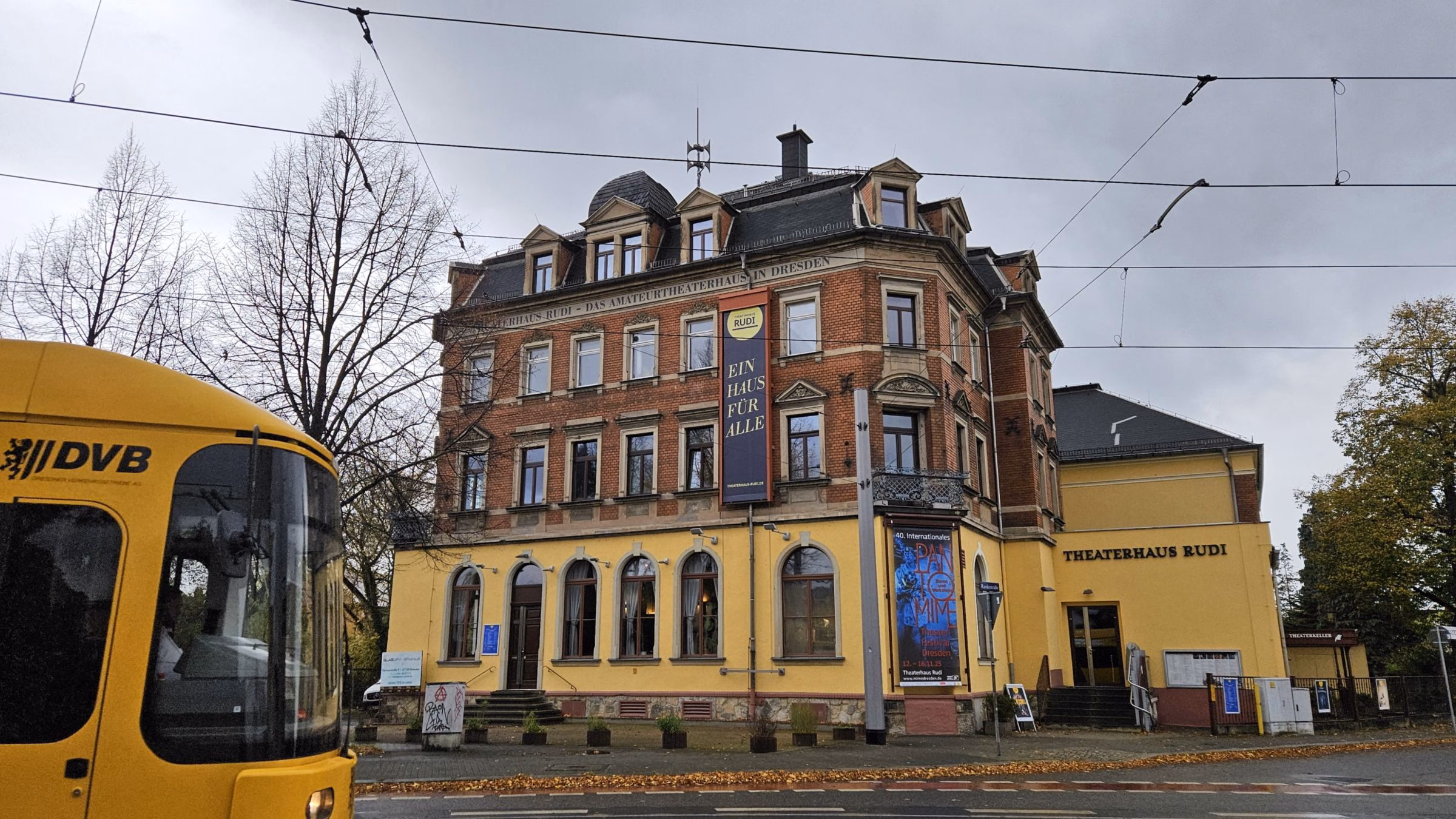 Theaterhaus Rudi an der Fechnerstraße 2a, Foto: J. Frintert