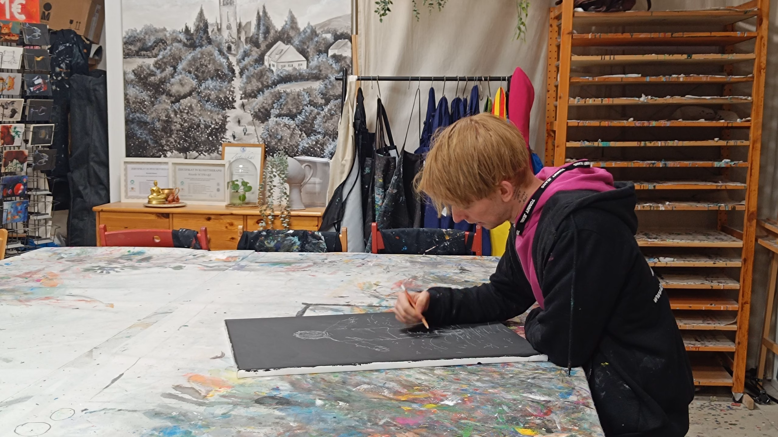 "Meine Bilder sind eine Einladung, hinzuschauen", meint Ricardo Schwarz.