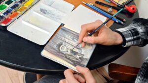 #respectArt - offenes Atelier - Foto: Kreativzentrum Omnibus