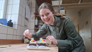 Brot hat Zukunft! Voller Vorfreude: Josephine Jachmann ist erst 20 Jahre alt, hat aber bereits ihren Künditormeister gemacht und übernimmt die Pieschener "Feinbäckerei Schnabel". Foto: J. Gawlik